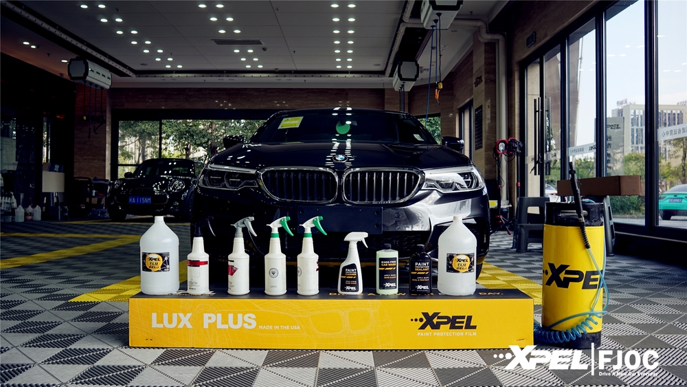 BMW宝马 5系装贴XPEL LUX PLUS隐形车衣透明保护膜