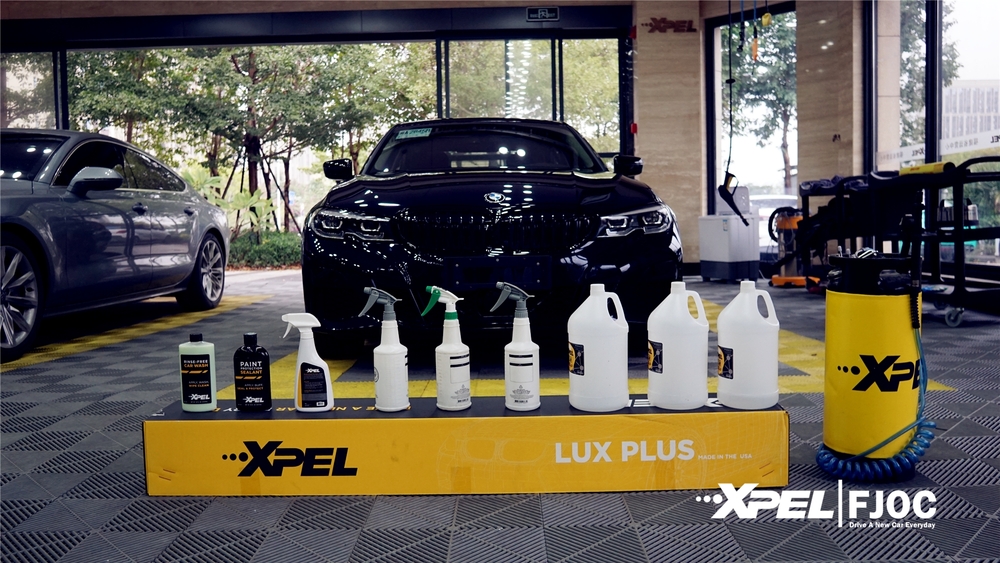 BMW宝马 3系装贴XPEL LUX PLUS隐形车衣透明保护膜