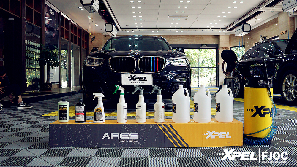 BMW 宝马X3 装贴XPEL-ARES隐形车衣透明膜和装贴XPEL-AP系列安全隔热太阳膜