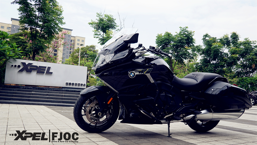 BMW Motorrad K1600 B装贴OViiO隐形车衣透明膜