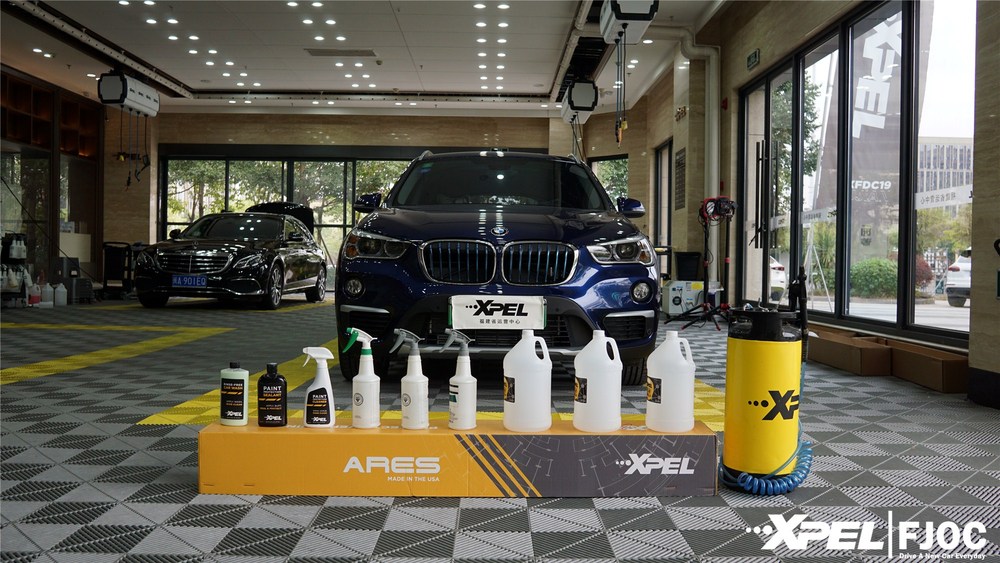 BMW 宝马X1插电式混合动力 装贴XPEL-LUX PLUS隐形车衣透明膜